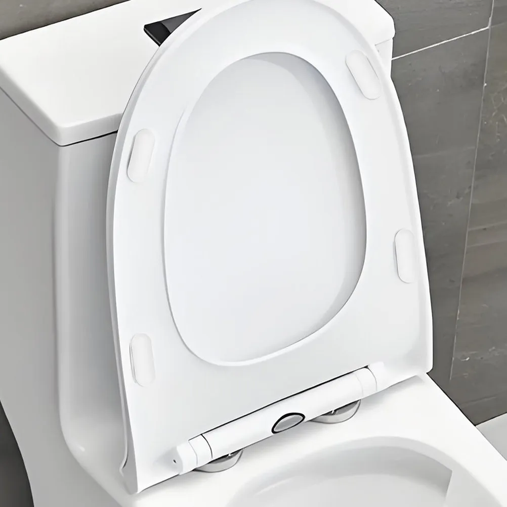 18Pcs Universal Toilet Seat Bumpers Rubber Non-Slip Buffer Pads Replacement for Home Hotel Toilet Seat Stability