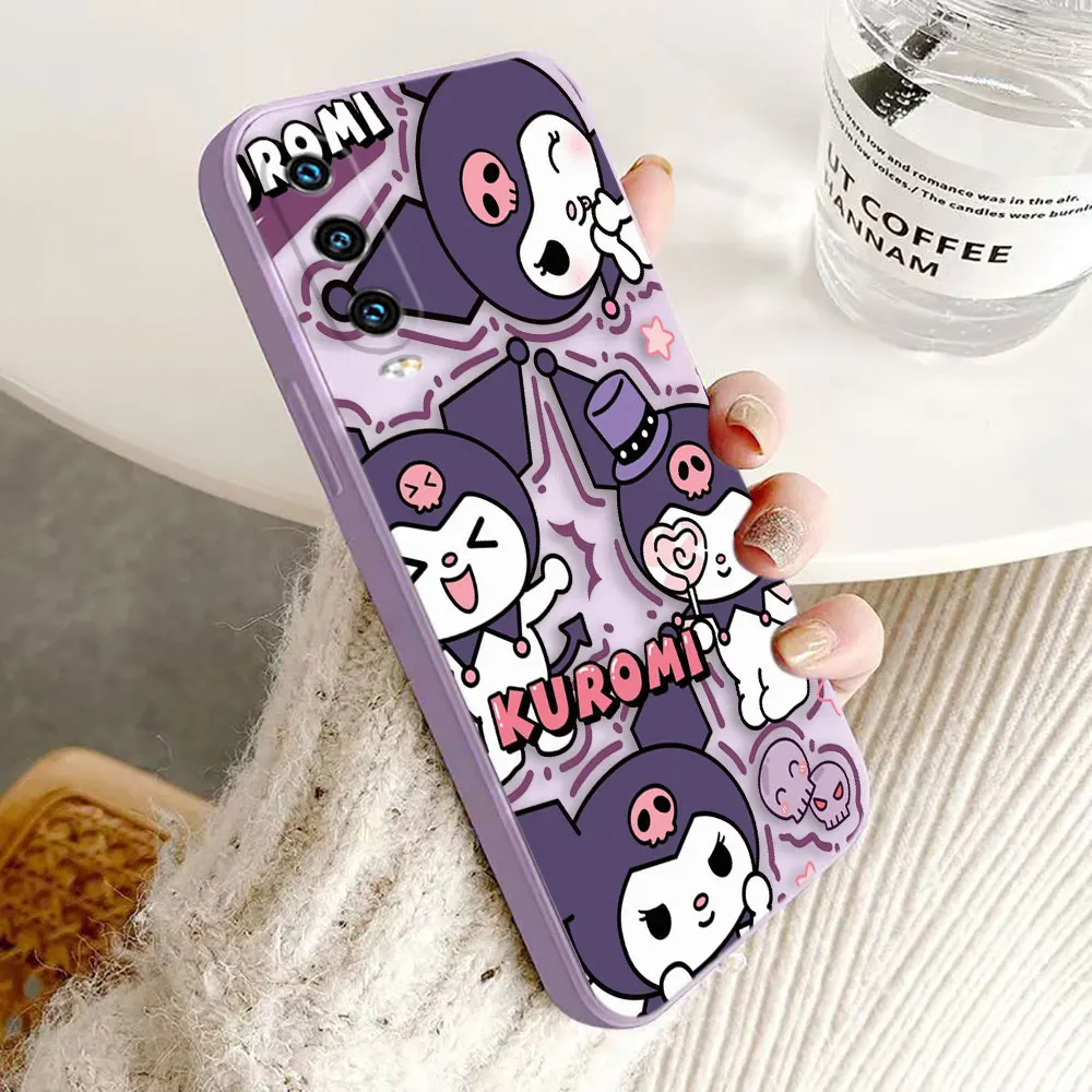 Baku Kuromi Phone Case For Infinix HOT 10 11 10s 11s 12 20s 30i 30 9 play Note 10PRONFC 11 12 G88 G96 X680 X682 10T 5G