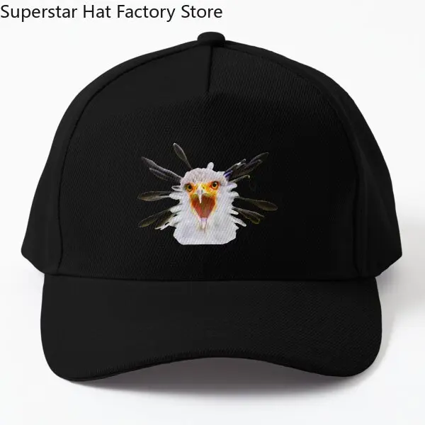 Wow Secretary Bird  Baseball Cap Hat Hip Hop Mens Women Casquette Czapka Printed Boys Spring  Sun Sport Outdoor Summer Snapback