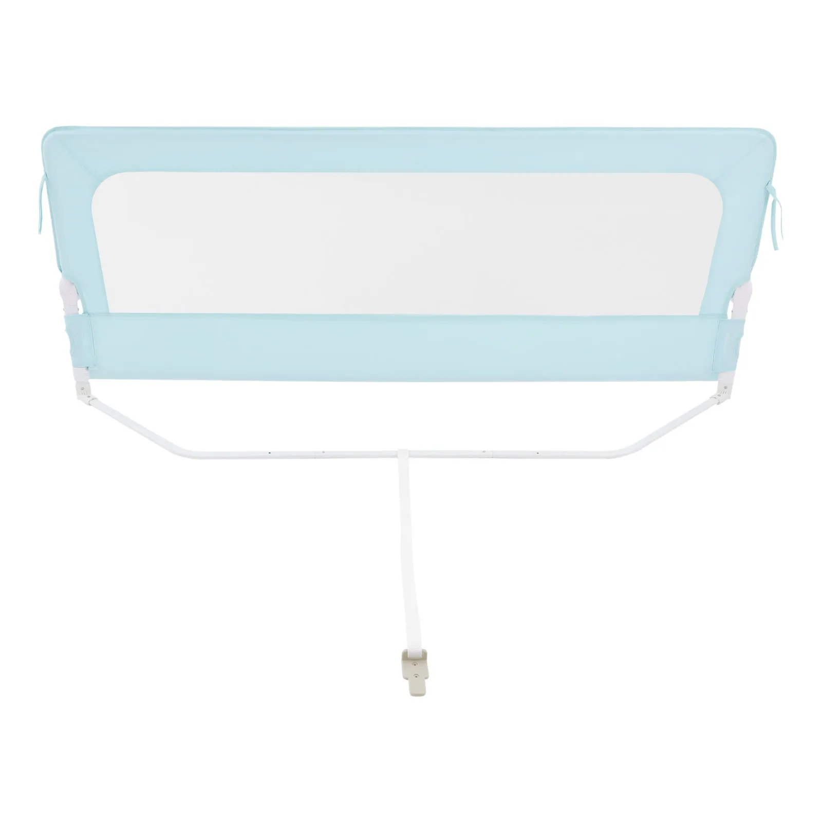 Kids Folding Bed Rail - Green - usage example