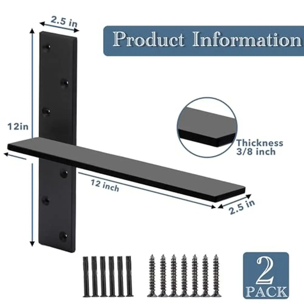 Floating Countertop Support Bracket 12