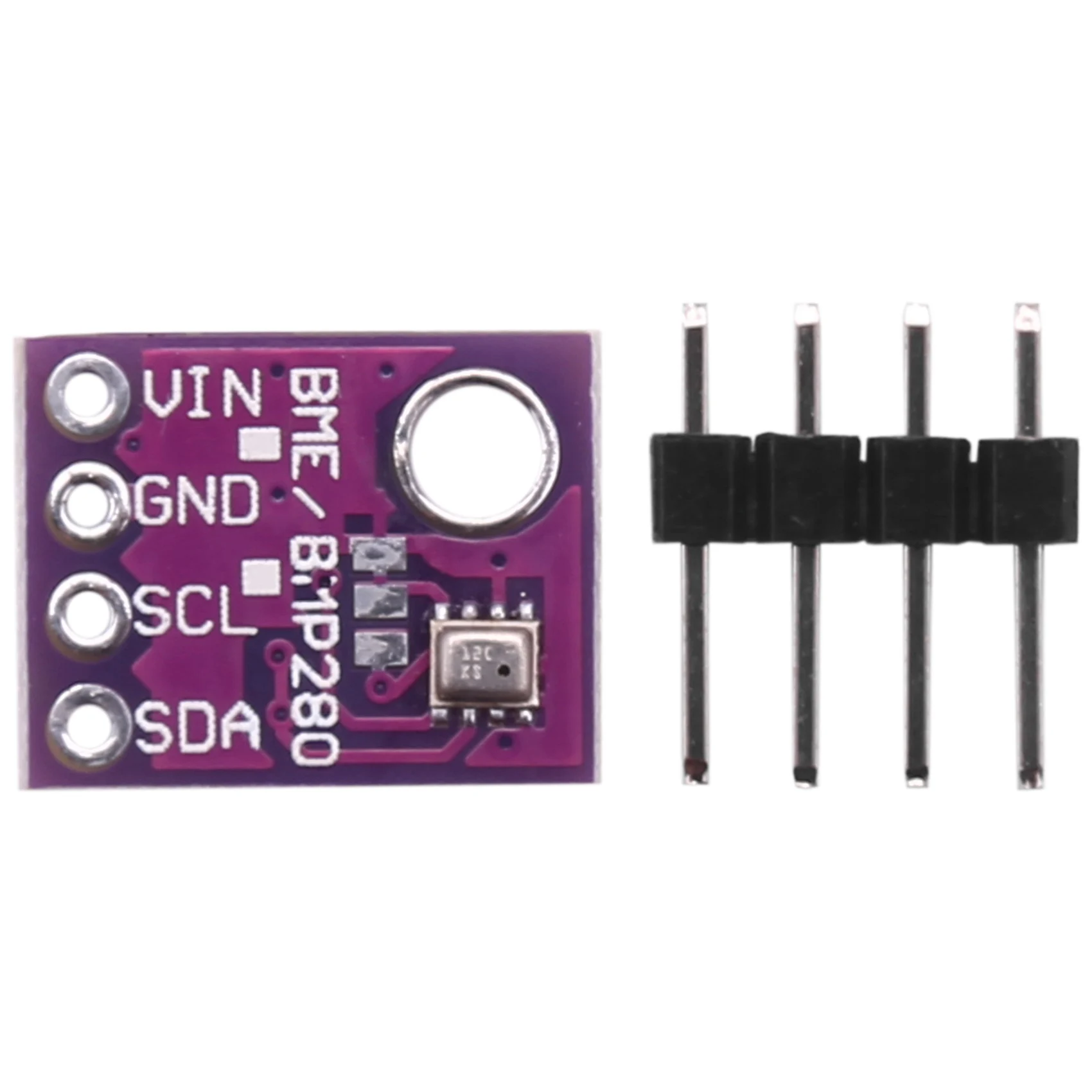 LARSU-6Pcs BMP280 5V Module de capteur numérique de température et de pression barométrique, carte de capteur de température et de pression atmosphérique