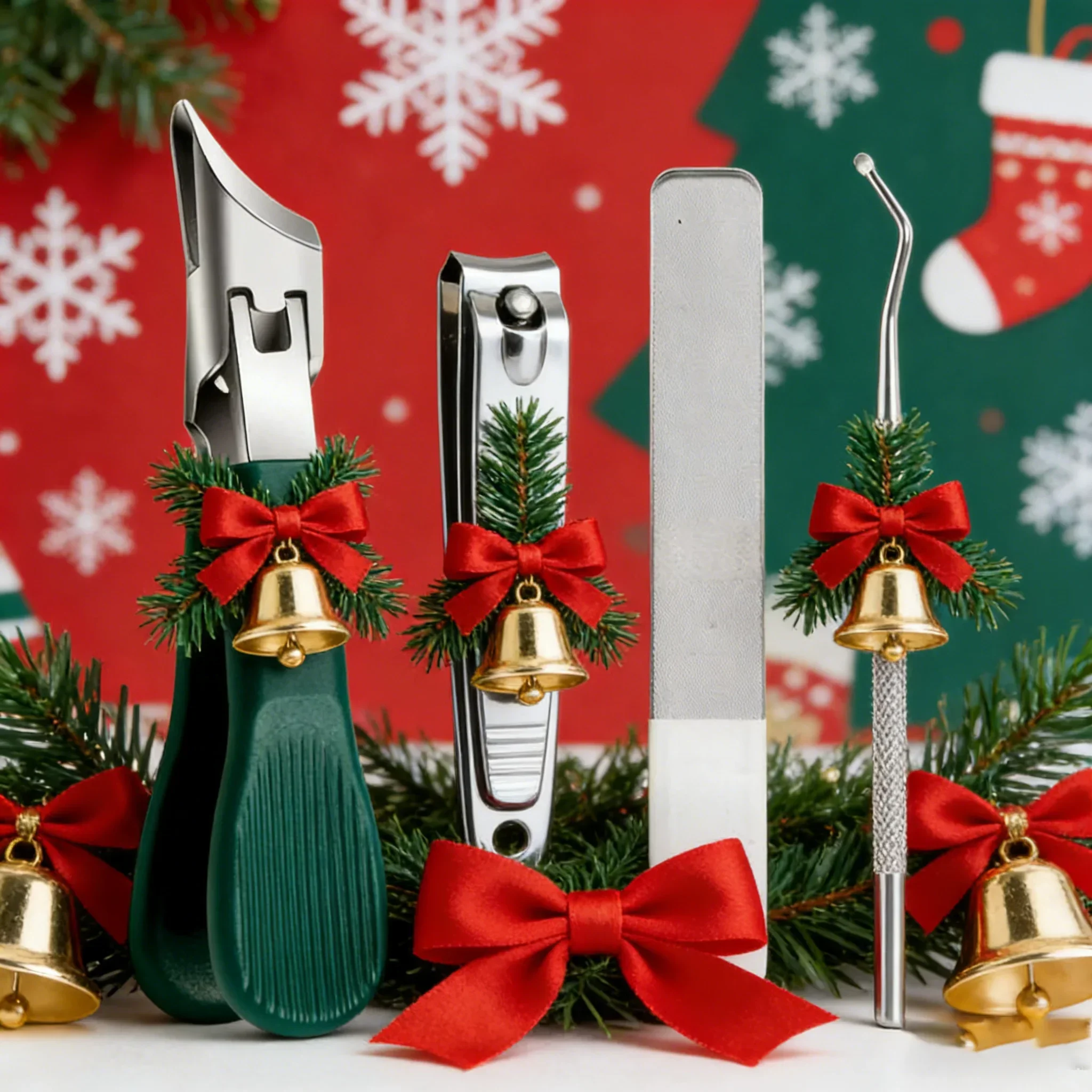 Thick Nail Essential: 3-Piece Eagle Beak Clipper Set – Easy Cutting, Gentle Lifting, Flawless Filing