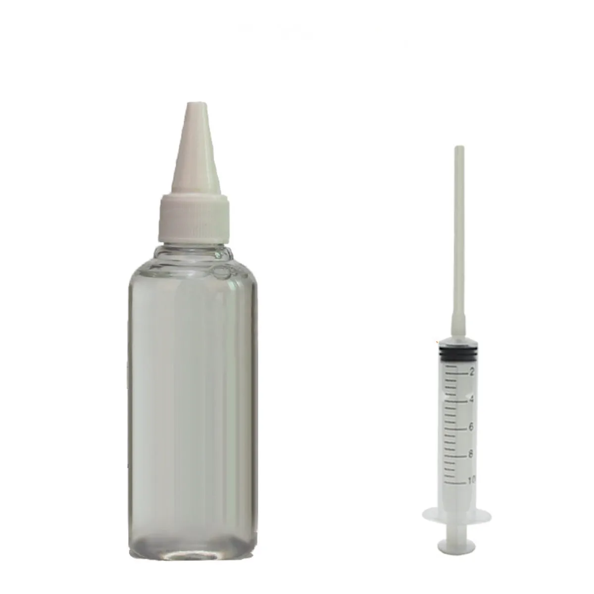 

Printer Head Cleaning Solution Liquid +Syringe with Needle for Epson for Brother for Canon for HP All Printers 100ML