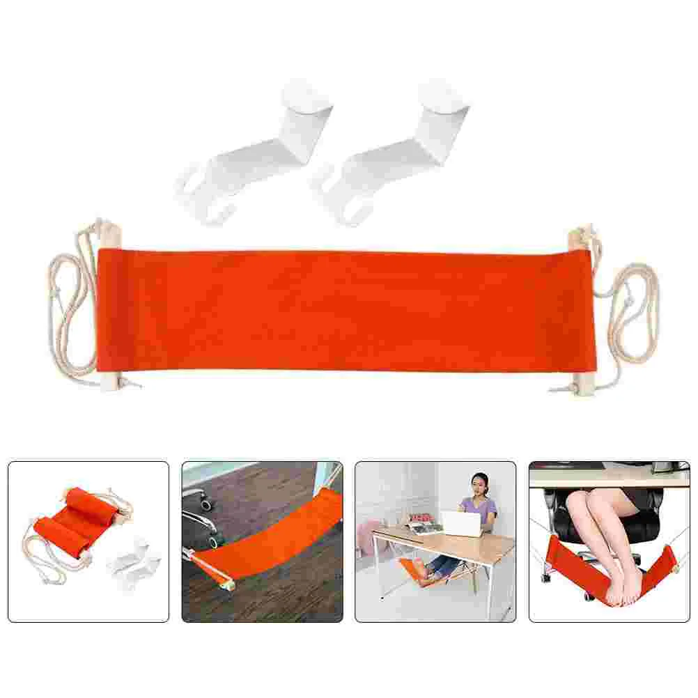 Reposapiés para hamaca de pie, mesa plegable de oficina, escritorio colgante debajo del suministro, estante de ropa, cojín de descanso, almohada