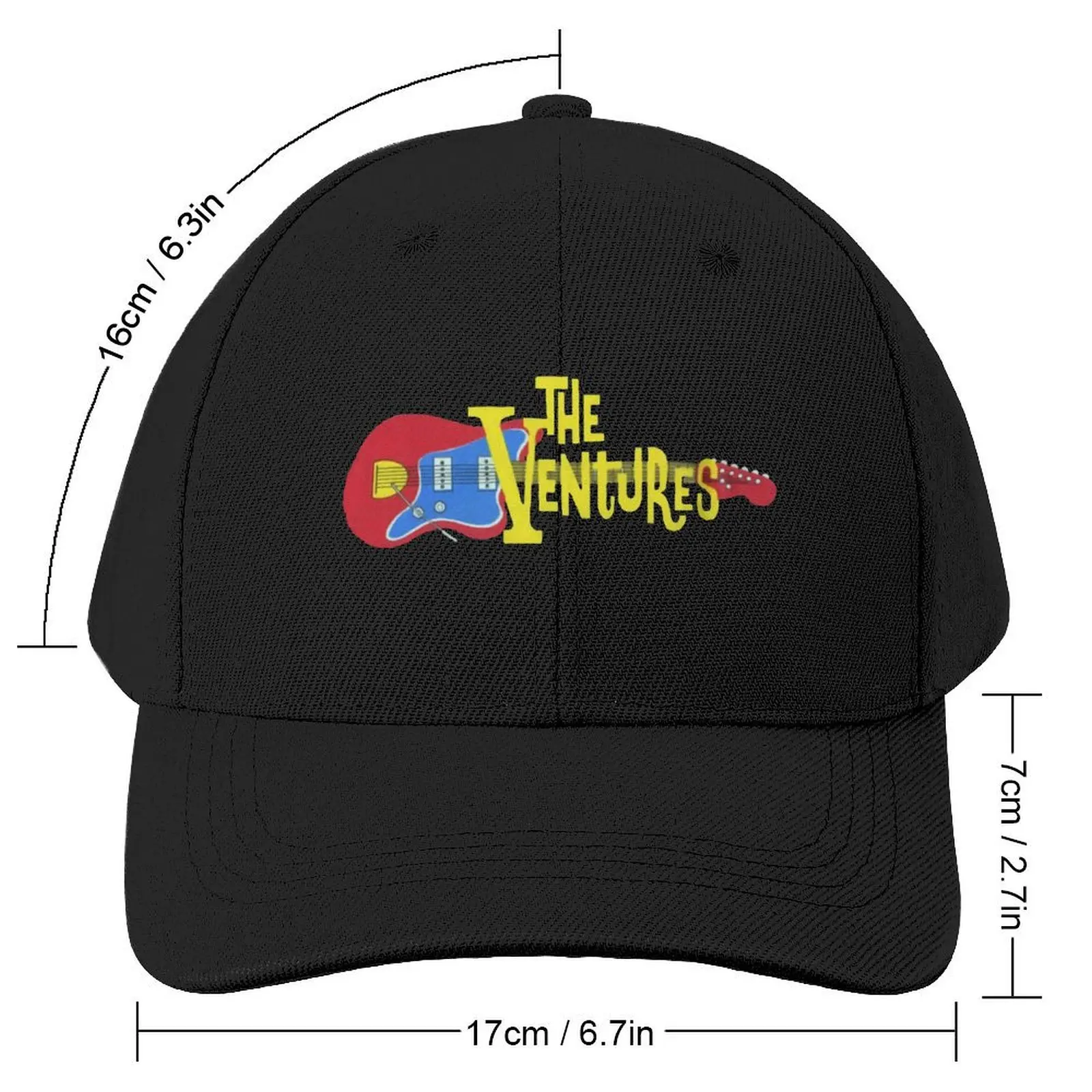 the ventures Baseball Cap Icon Fluffy Hat Beach Vintage Male Women's