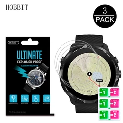 3PCS Clear Nano Anti-shock PET Protective Film For SUUNTO 7 SUUNTO7 9 Baro 9 PEAK Pro 5 D5 Smart Watch Screen Protector Film