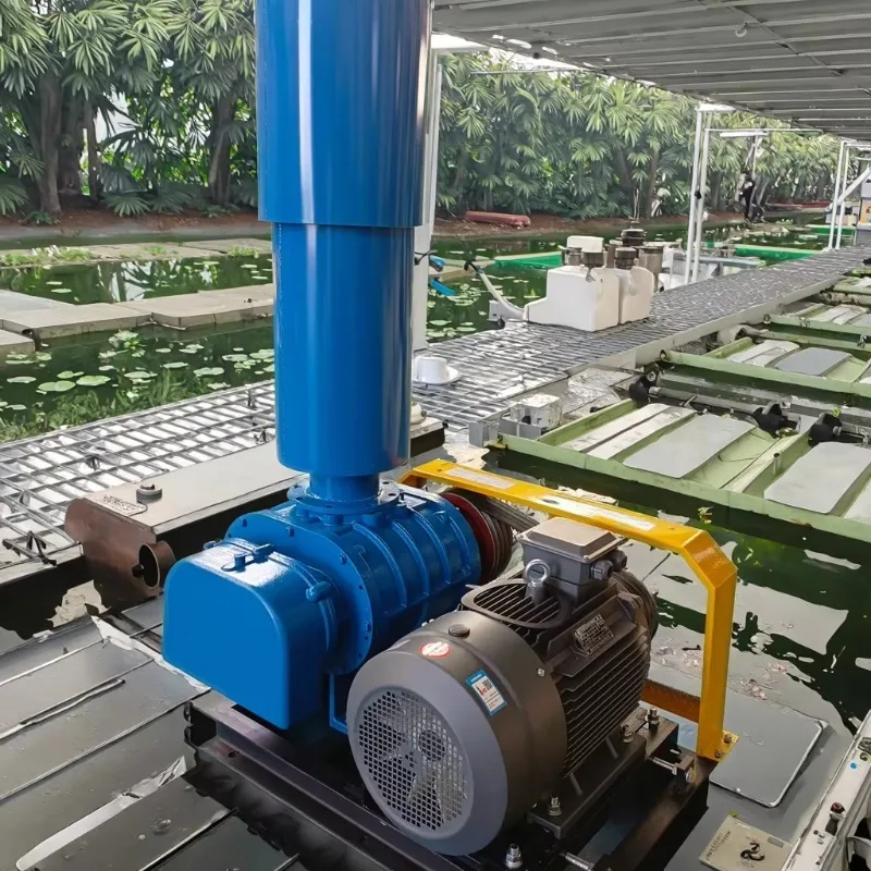 Air Blower Oxygen Aeration Machine Gas Conveying Pump For Water Treatment And Aquaculture Fish Pond Farming Production