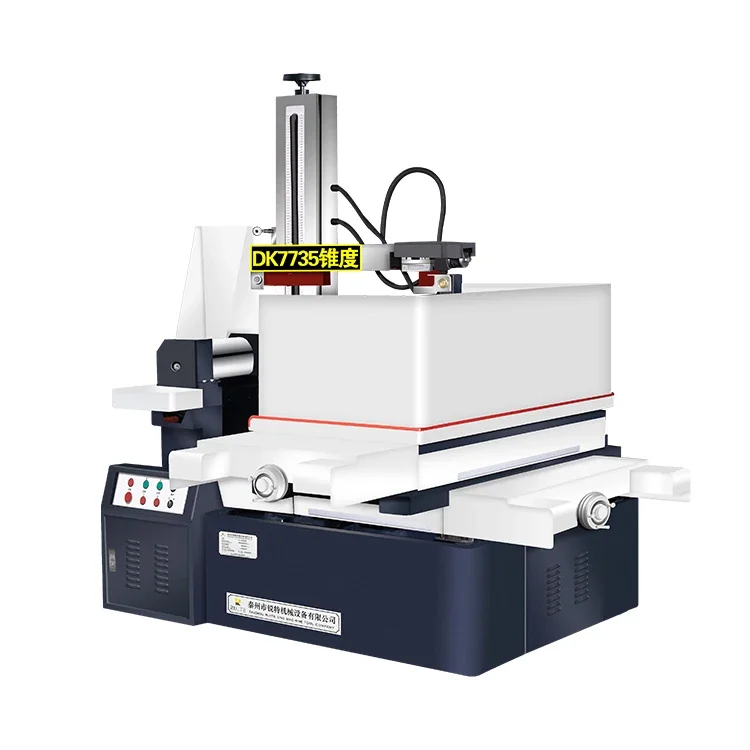 DK7735 Fast Speed High Precision Wire Cut Wire EDM Machine With Edm Wire Cut Machine Automatic