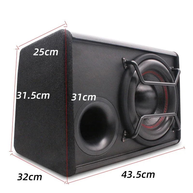 Car subwoofer 1500W active high-power super heavy audio modified 10-inch car subwoofer K-M101APR 20Hz-250Hz