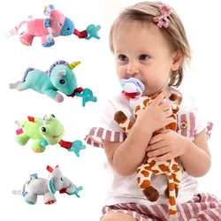 Baby Pacifier Silicone Cute Cartoon Animals Shape Pacifier Detachable Doll Newborn  Plush Nipple Soother Toys Pacifier