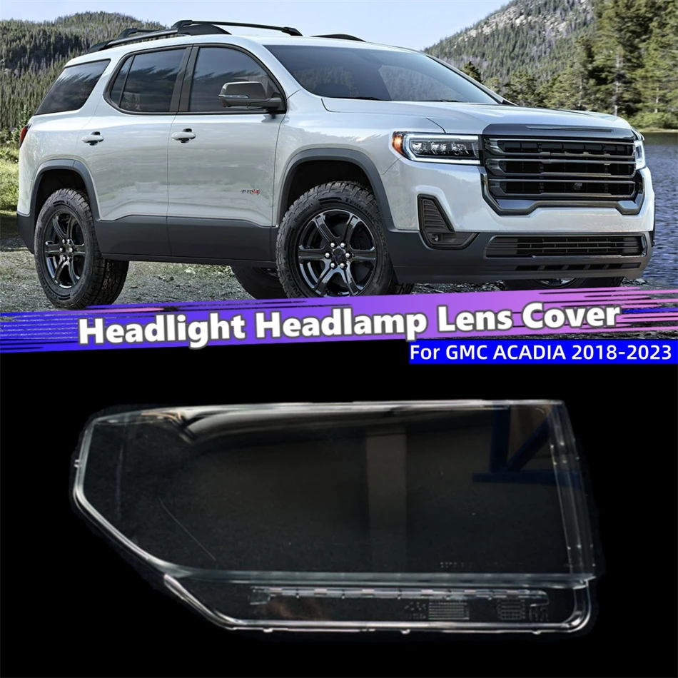 

For GMC ACADIA 2018 2019 2018 2019 2020 2021 2022 2023 Car Accessory Polycarbonate High Gloss Fully Transparent Housing Cover