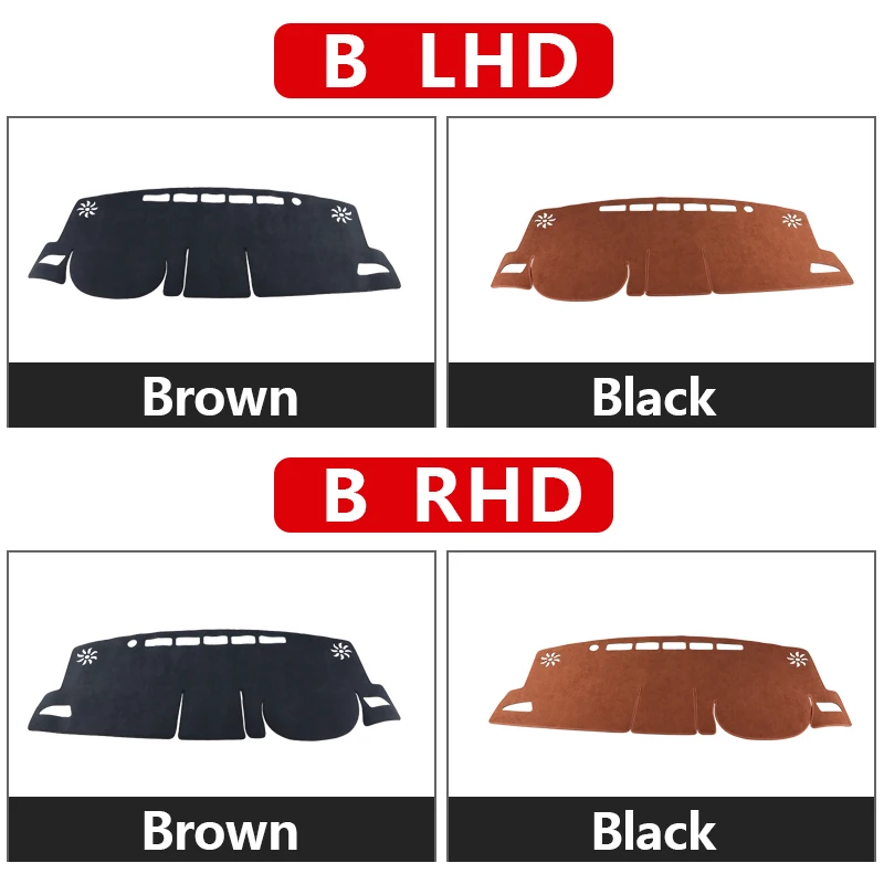 For Toyota Corolla Cross XG10 2021 2022 2023 2024 Hybrid Car Dashboard Cover Sun Shade Avoid Light Mat  Non-Slip Pad Accessories