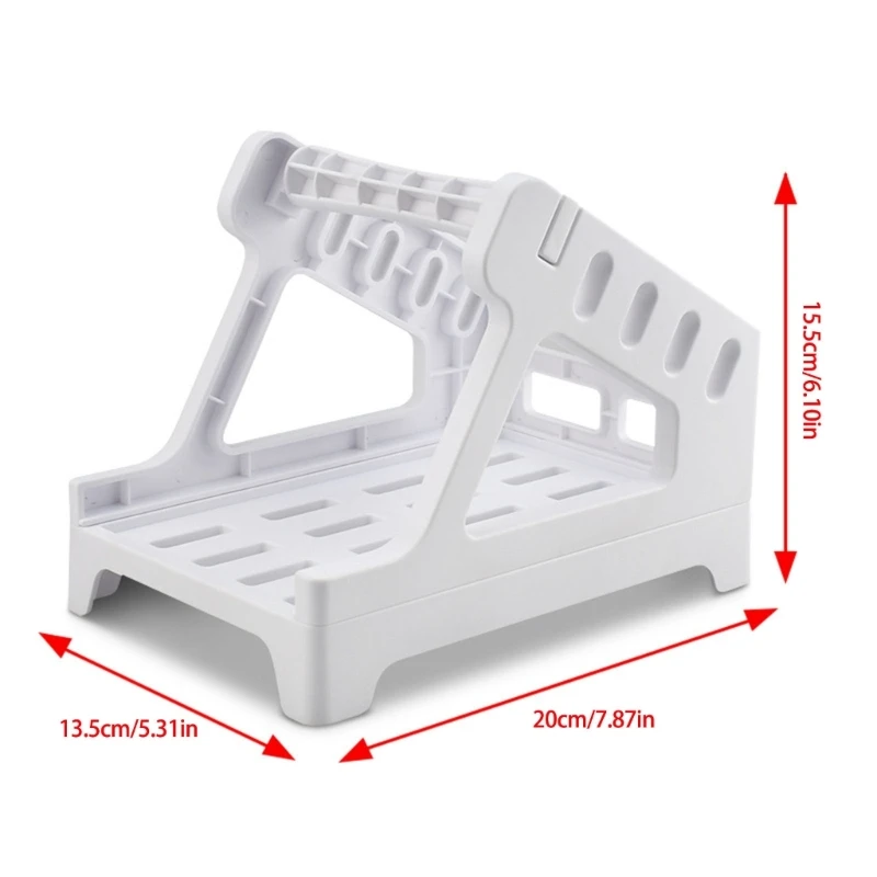 Label Dispenser Thermal Label Holder For 4x6Roll Continuous Labels Quiet Operate