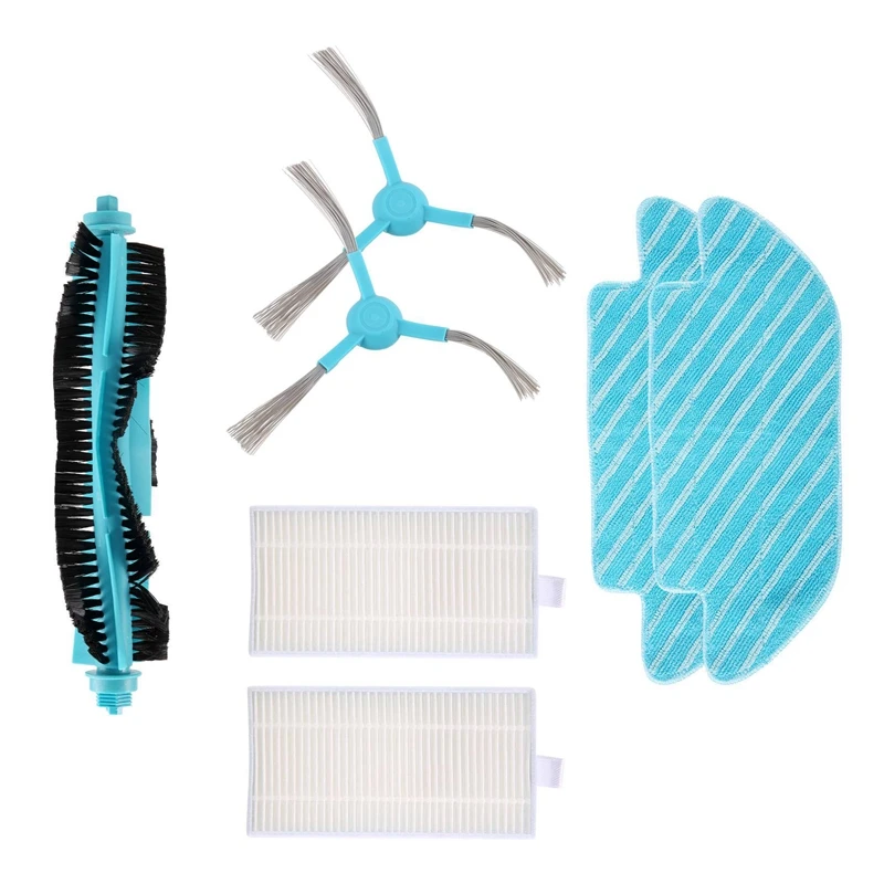 Roller Side Brush Hepa Filter Mop Cloth Replacement Parts For Cecotec Conga 1690 Pro Robotic Vacuum Cleaner Spare Parts