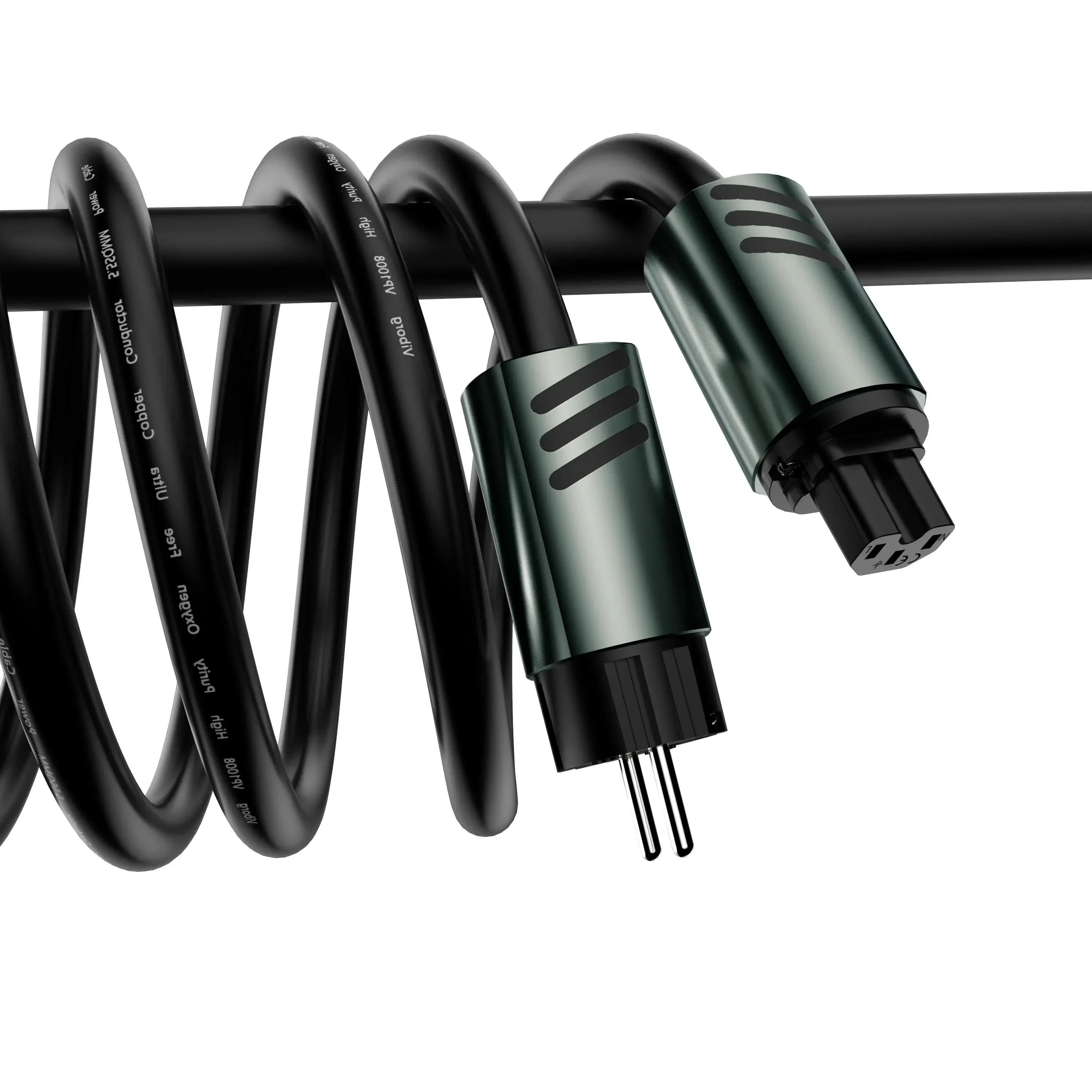 Viborg VP1008 schuko Power cable Oxygen Free Ultra Copper Conductor 5.5SQMM multi conductor wire