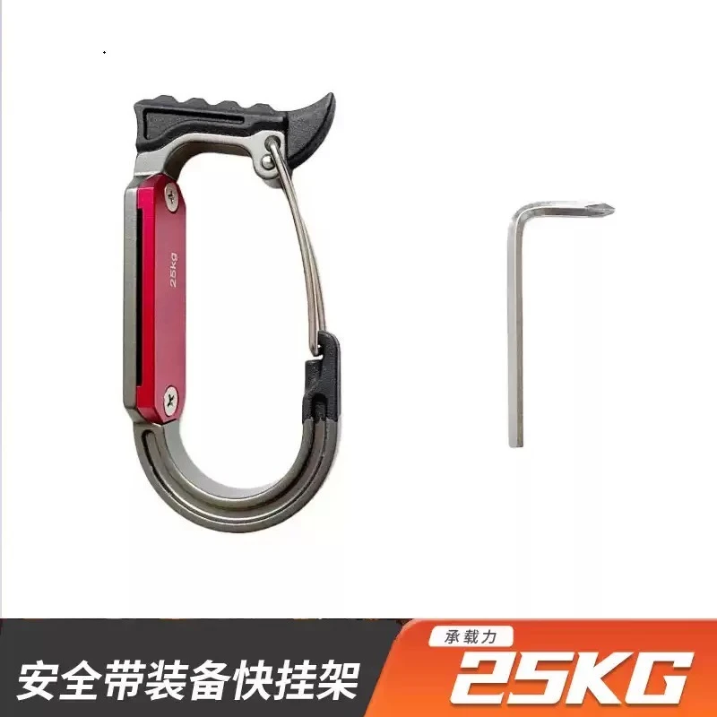 Quickdraw Organizer Rack Climbing Harness Accessory For Mountain Rescue Working Equipment