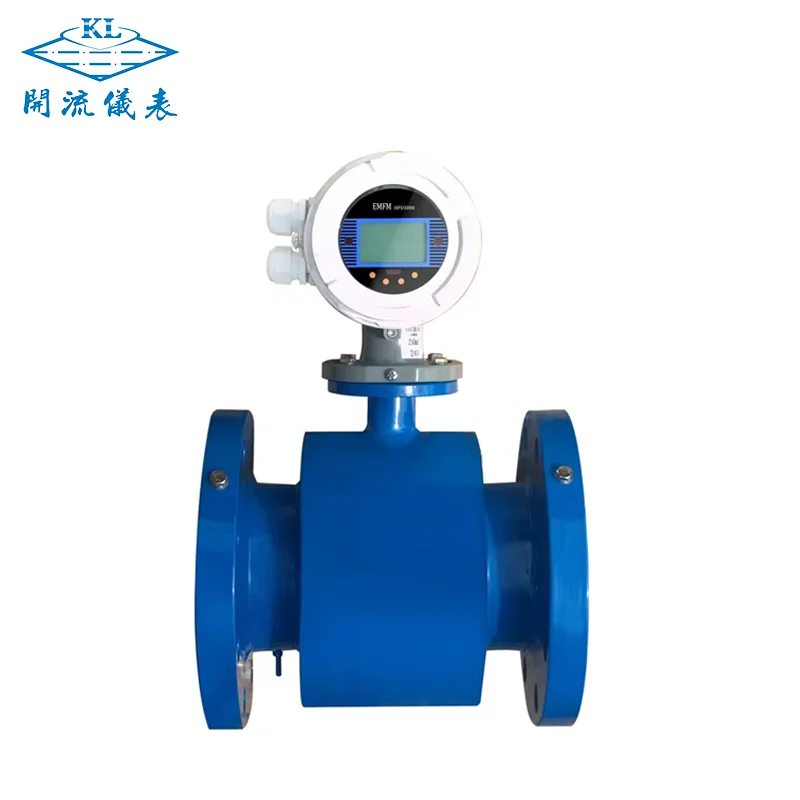 Remote Real-time Industrial Process Monitoring Electromagnetic Flow Meter for Hazardous Areas Corrosive Liquid Flowmeter
