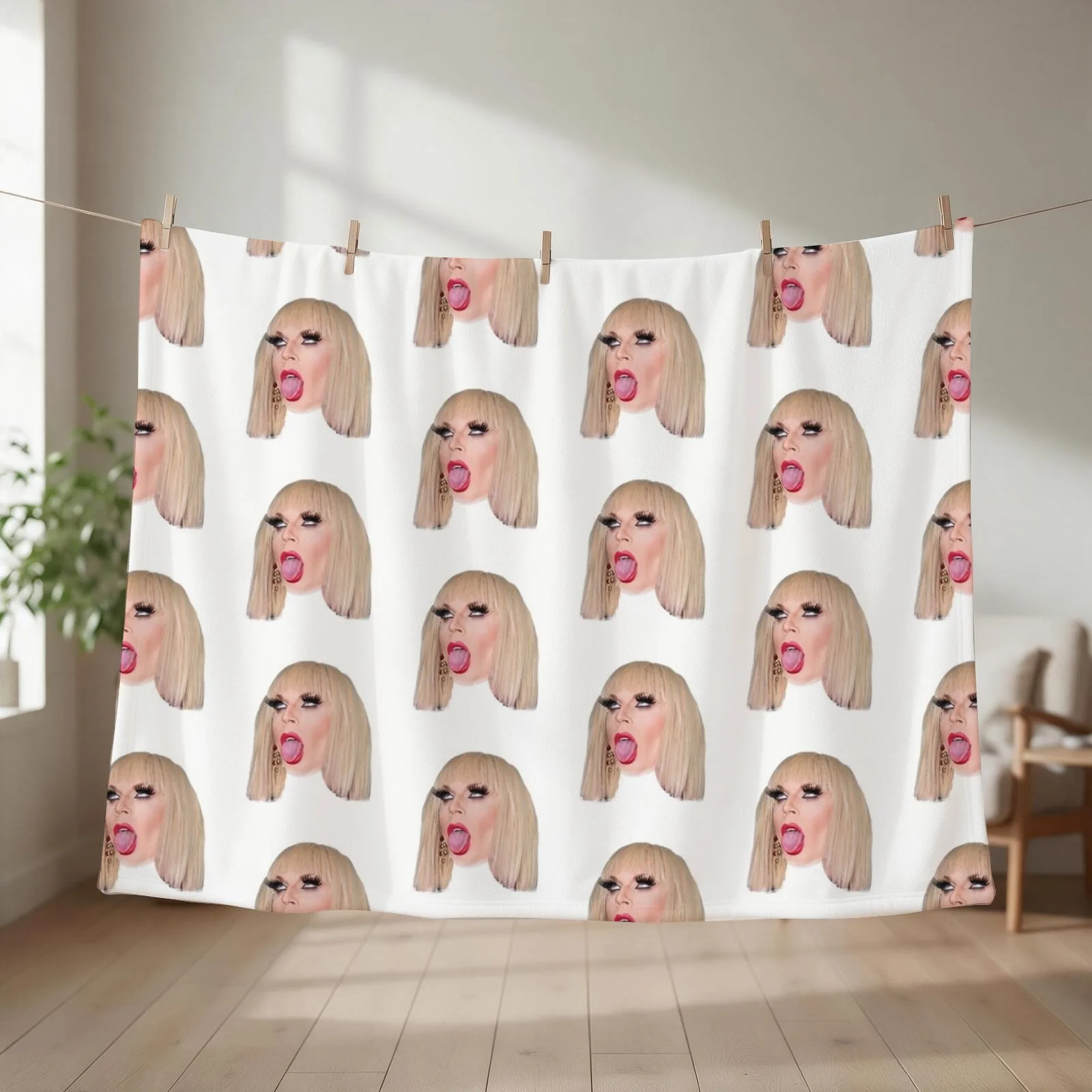 katya zamo Throw Blanket couch cozy soft plush fuzzy picnic outdoor blanket