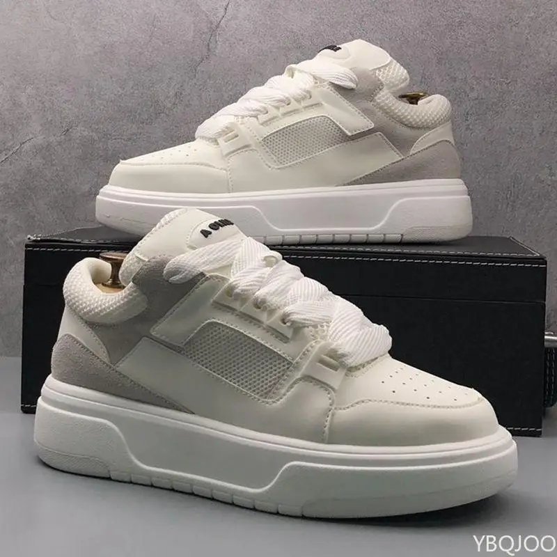 

Весенне-летние новые мужские спортивные туфли для отдыха с дышащей сеткой и толстой подошвой, увеличивающие рост, простые, удобные, универсальные