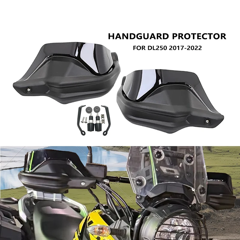 

DL250 2022 Motorcycle Wind Deflector Shield Handguards Hand Protectors For SUZUKI V-Strom DL 250 VStrom250 GW250 2017-2021 2020