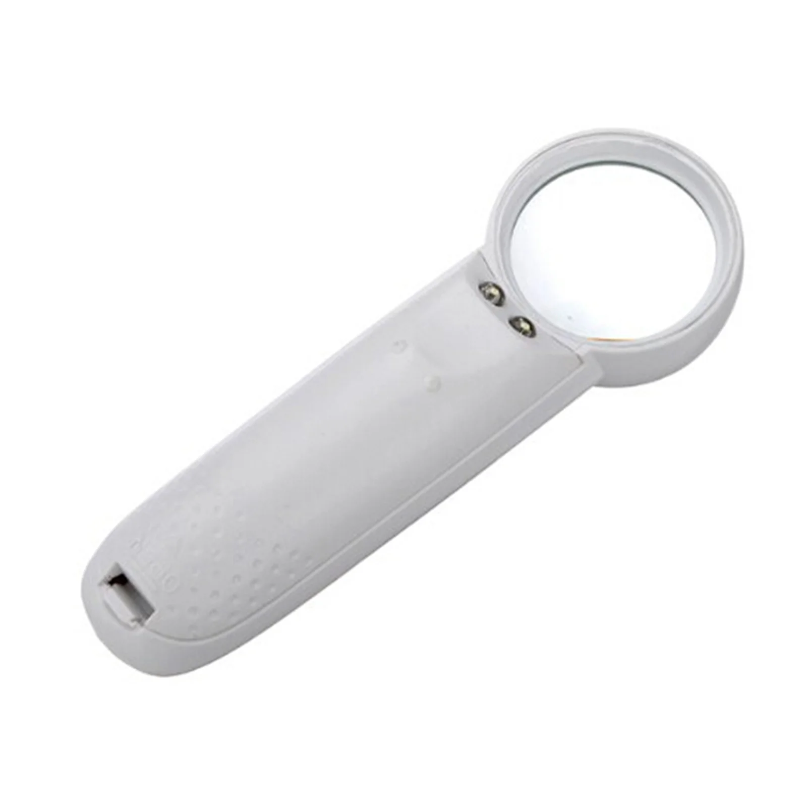 15x يده عدسة مكبرة LED العدسة البيضاء لقراءة الخريطة فحص المجوهرات الصغيرة المحمولة 15x المكبر مجوهرات العدسة