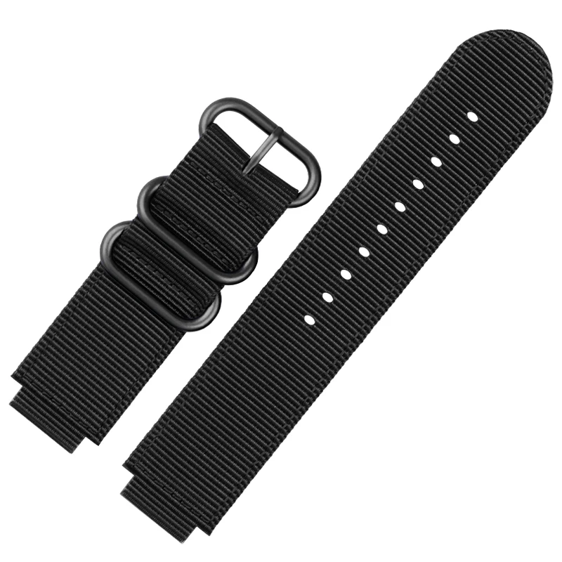 Woven Nylon Watch Strap For Casio G-shock Series Small Steel Cannon GM110 GA110 GM2100 GA900 Watch Band 16mm Waterproof Bracelet