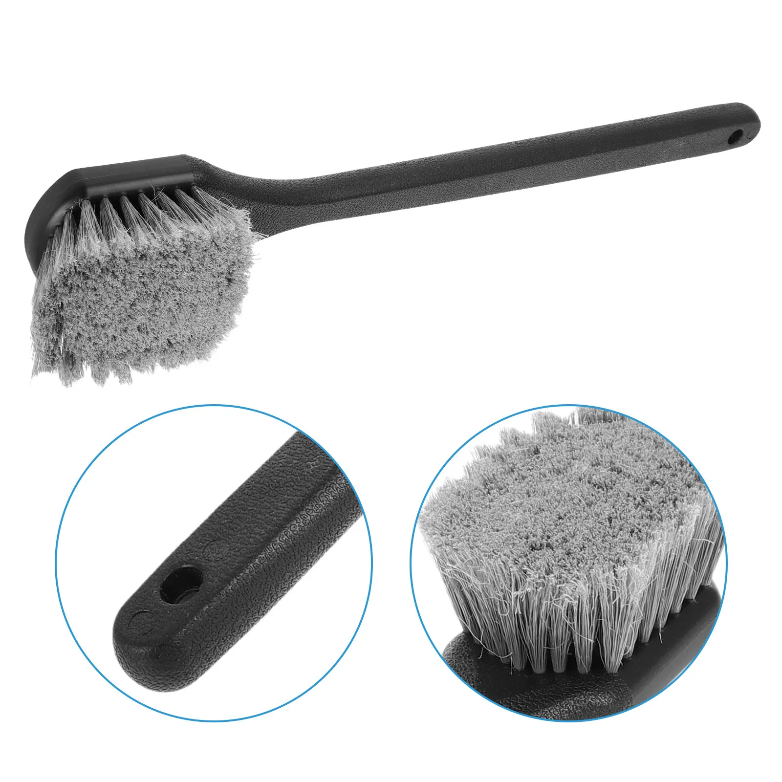 Long Handle For Cars Strong Scrub Rim Cleaner Tool Tire Maintenance Auto Detailing Strong Bristle Car Wash Brushes Wheel Hub