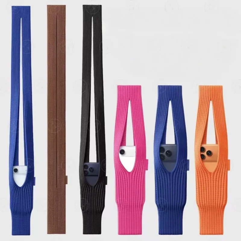 2025 inverno tecnologia moda acessório para apple iphone ipad malha crossbody unisex mini ombro único estilingue amantes de natal