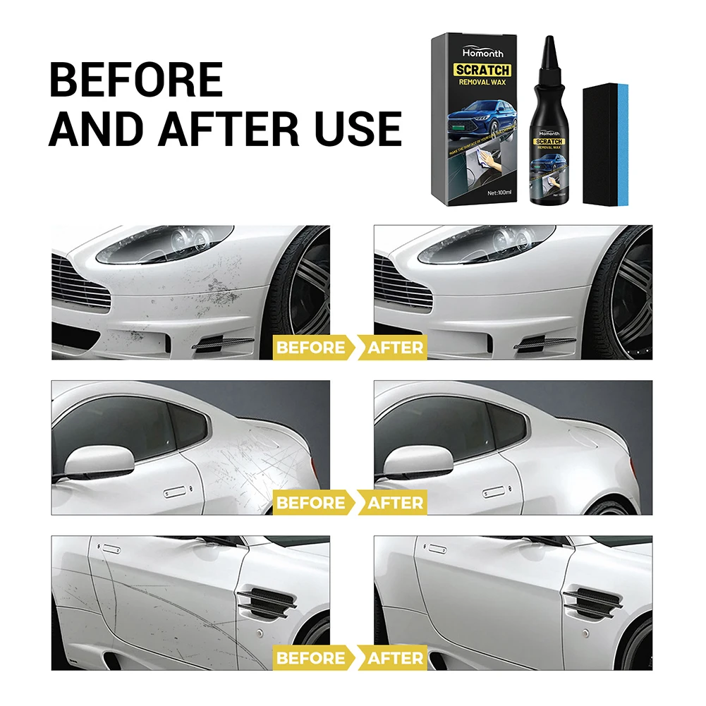 Car Scratch Remover Quick Lasting Waterproof Car Scratch Repair Remover Car Supplies