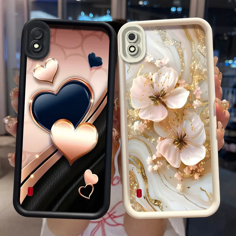 Phone Case For Samsung Galaxy A10 Shockproof Casing Shell For Samsung Galaxy A10s/M01s/SM-A107F Trend Tags Cute Cat Cover