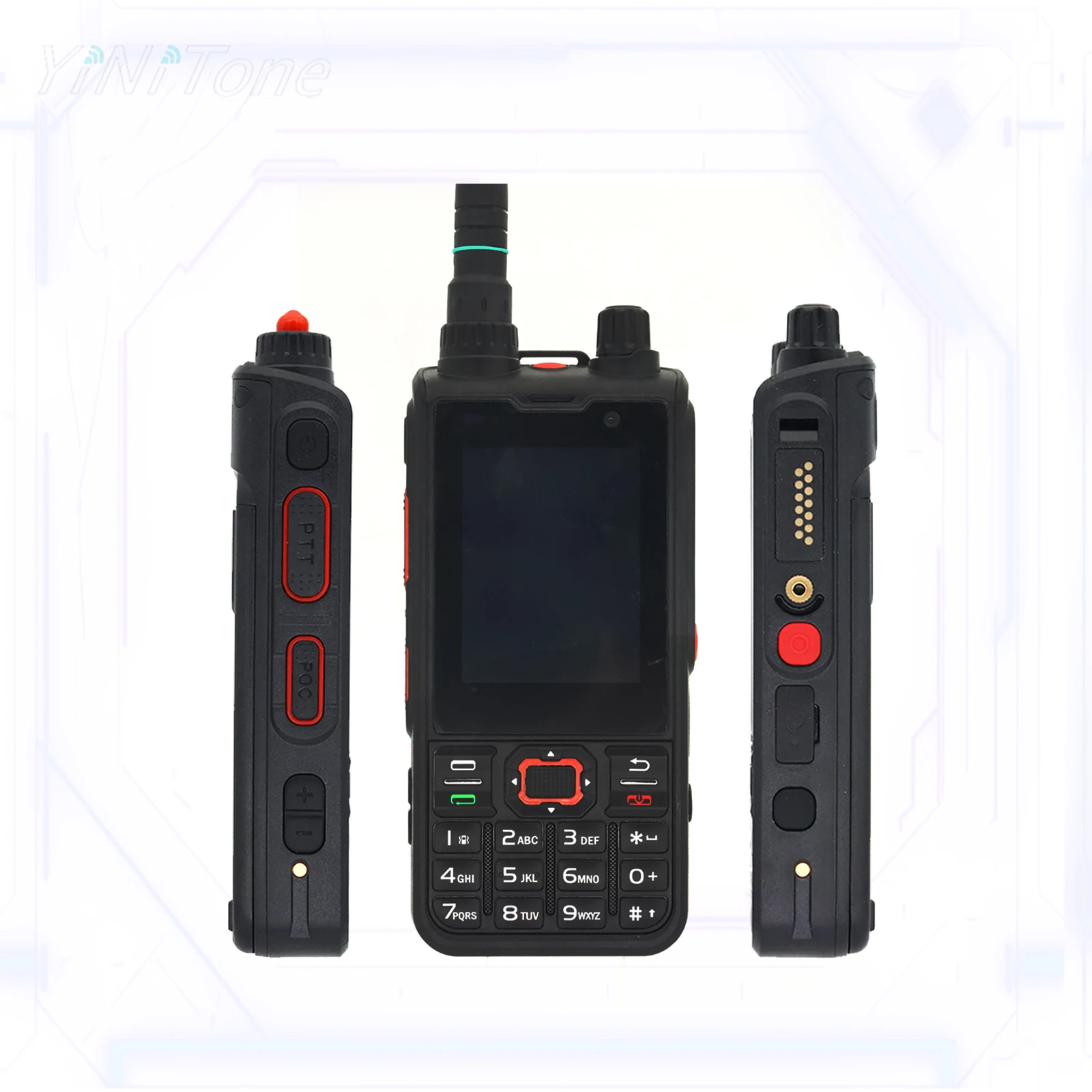 

NEW W8+ DMR 2W POC Mobile Network Radio public intercom Adroid10 5G phone Long Range digit/simulation GPS Beidou Walkie talkie