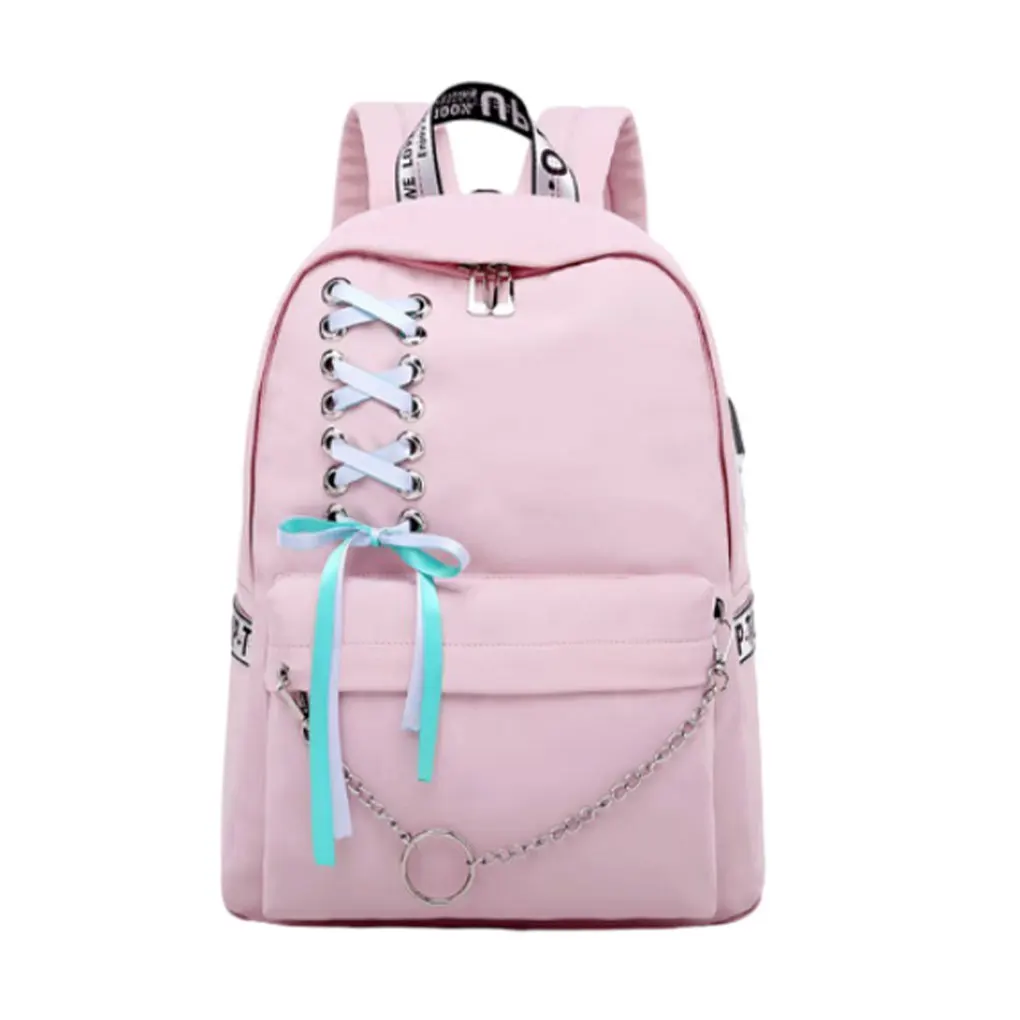 Mochila escolar ajustável para meninas, conveniente e impermeável elegante crianças saco, adolescentes