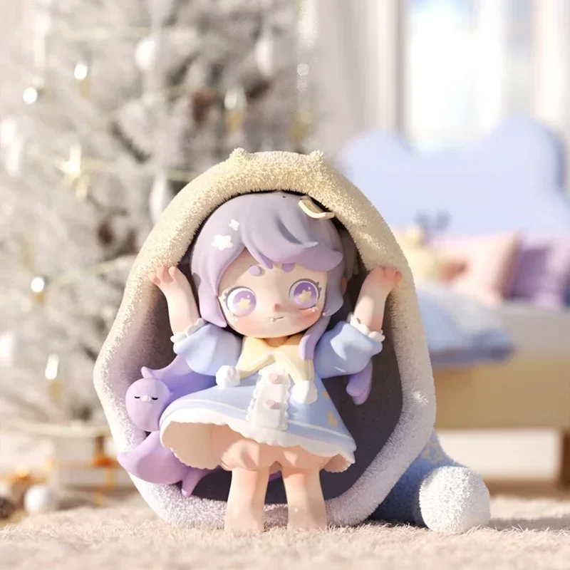 Keeno Mysterious Treasure Series Blind Box Guess Bag Mystery Box Toys Doll Cute Anime Figure Desktop Ornaments Gift Collection