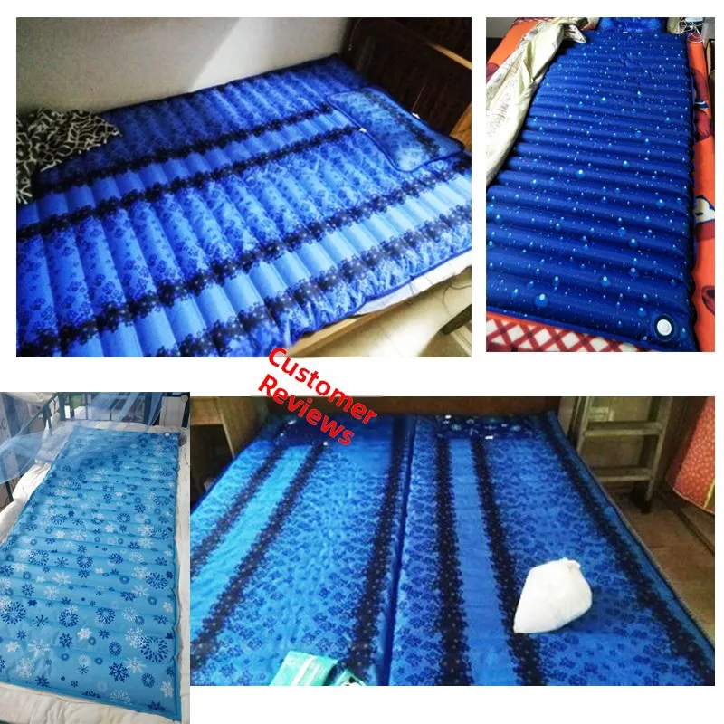 

Iatable Water Bed Mat Double Size Home Use Cooling Ice Pad Summer Student Dormi Temperature Control Water Bag Cus...