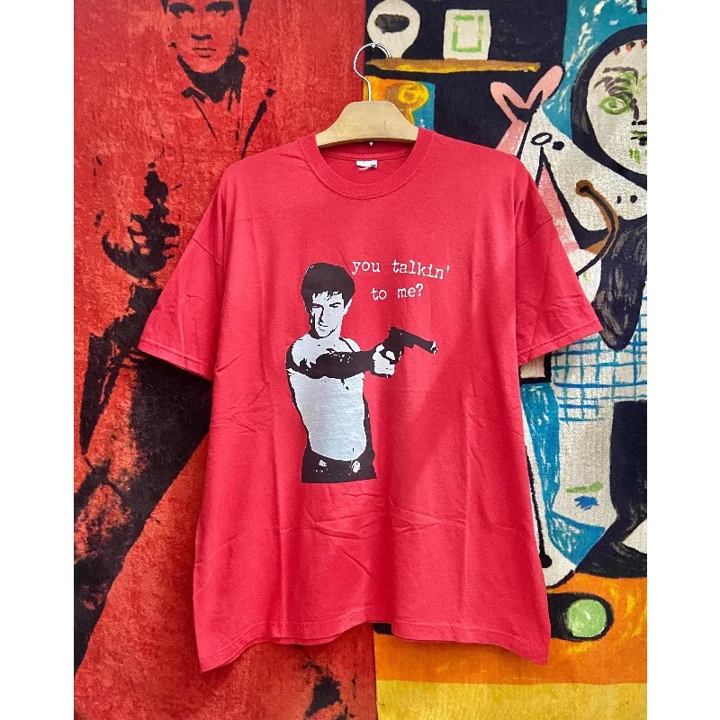 Camiseta Retro 'Taxi Driver' de Robert Deni para hombre, nueva camiseta informal unisex Y2K de verano