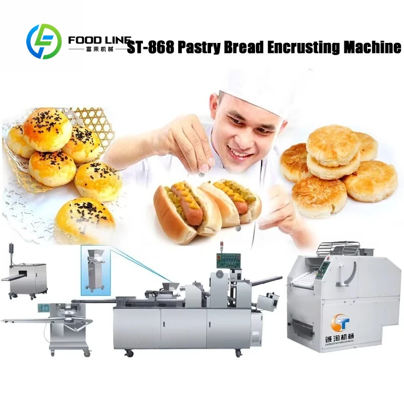 Customized Industrial High-Speed Automatic Bread Making Machine, Ideal for Hotels, Bakeries & Food Processing