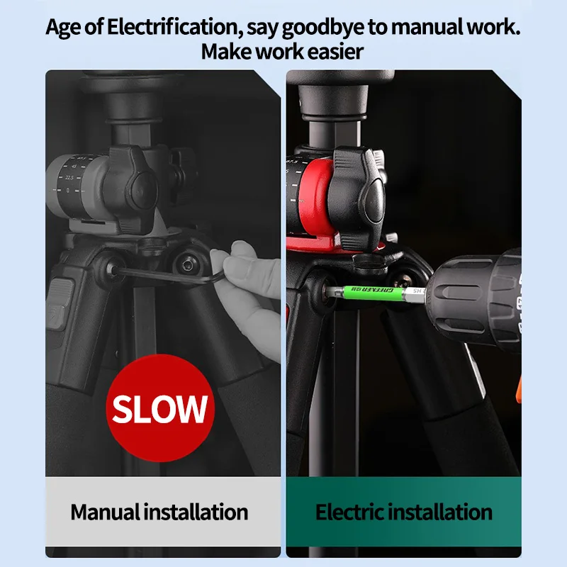 GREENERY Rainbow Hex Head Allen Wrench Screwdriver Bit Set S2 Tungsten Steel Multi-Size Impact Quick Release for Electric Drill
