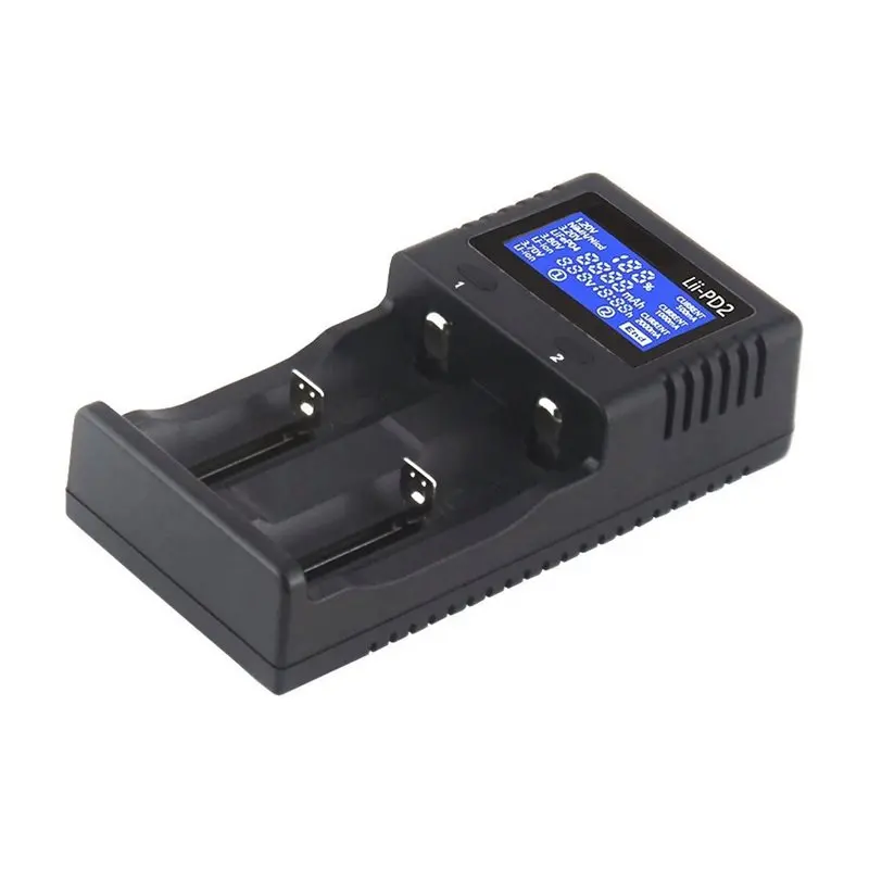 24-Hour Delivery Lii-PD2 For 18650/18500/16340/26650/21700/20700/18350/CR123A Li- Battery 3.7V 1.2V Battery Support