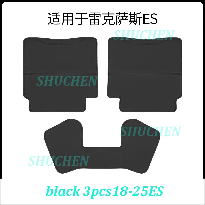 وسادة مضادة للركلة لمقعد السيارة لكزس ES 200 300H 2018-2025 المقعد الخلفي ركلة الجلود الأوساخ واقية الغطاء الواقي الملحقات الداخلية #6