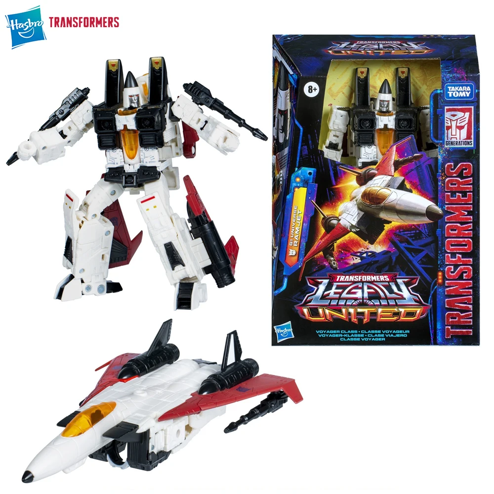 

[In-Stock] Hasbro Transformers Legacy United G1 Universe Ramjet 17.5cm Voyager Class Nice Anime Action Figure Robot Model Toys