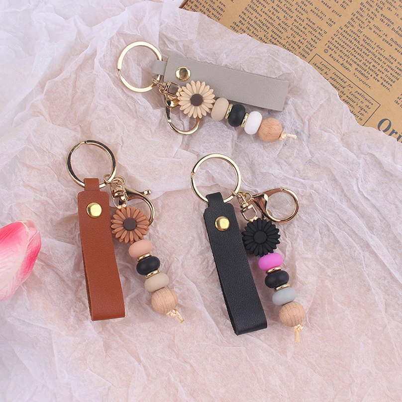 Benutzerdefinierter Namens-Schlüsselanhänger, personalisierter Text-Schlüsselanhänger, PU-Leder, Geschenk für Männer und Frauen, Anhänger, individueller, lasergravierter Namens-Schlüsselanhänger – Detail 2
