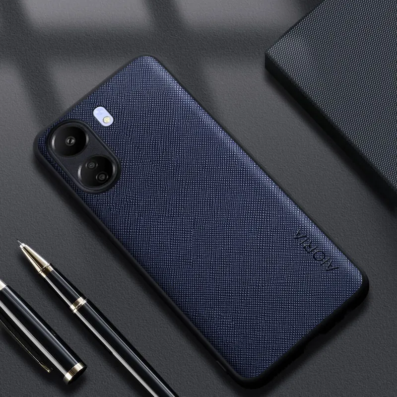 Case for Xiaomi Poco C65 C55 C51 C40  Around The Edge Protection Perfect High Quality PU Leather