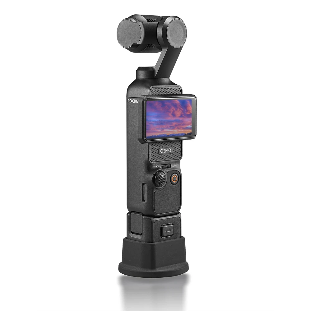 สําหรับ DJI OSMO Pocket3 ขาตั้งจอแสดงผลฐานซิลิโคนฐานยึดกันลื่นฐานกล้อง