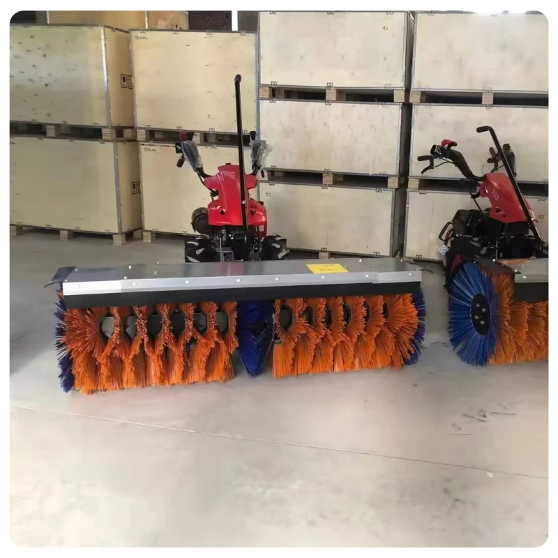 

Leaf Cleaning Machine Snow Blower Walk Behind Sidewalk Snow Street Sweepers on Sale