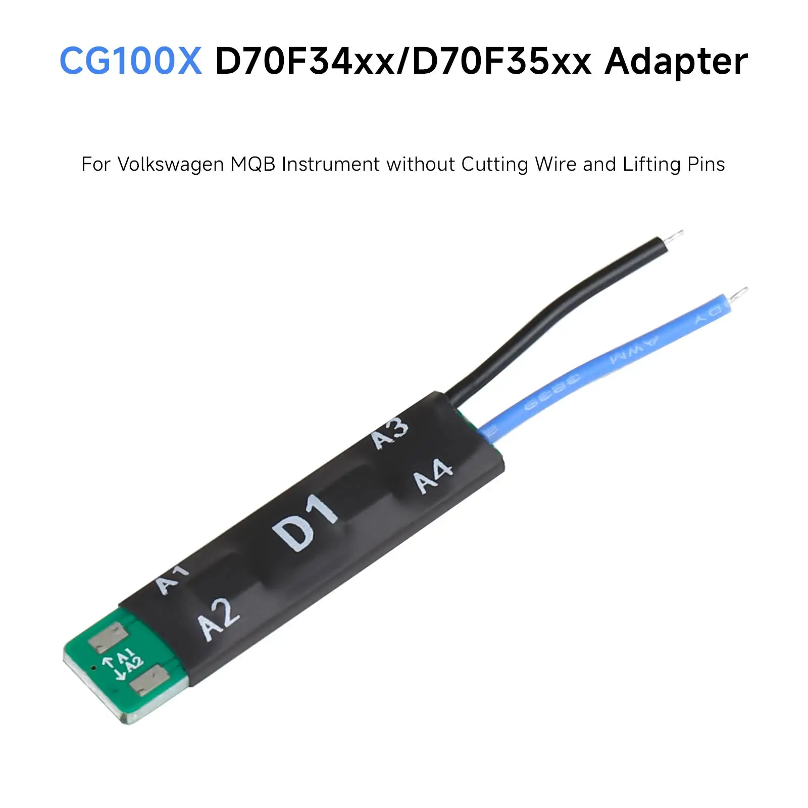 Cgdi、cg100x、d1、vag、mqb、d70f34xx、d70f35xxのアダプター、切断 