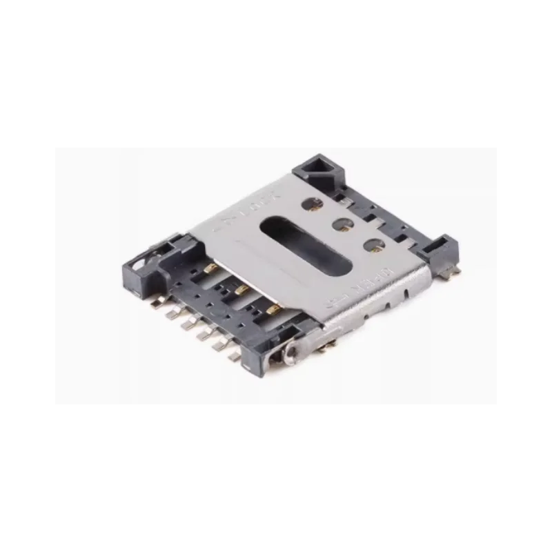 

Original NANO-SIM-KLB-6P-1.4H-Flip Cover SMD NANO Mobile Communication SIM Card Holder - Resistant to High Temperatures