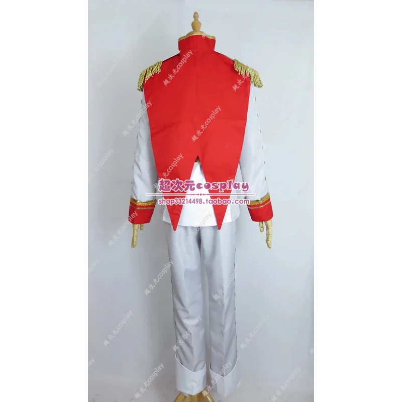 أزياء أنيمي فانتوم لصوص القلوب جورو أكيتشي التأثيرية تاج الأمير فير. بدلة حفلة كرنفال الهالوين الموحدة