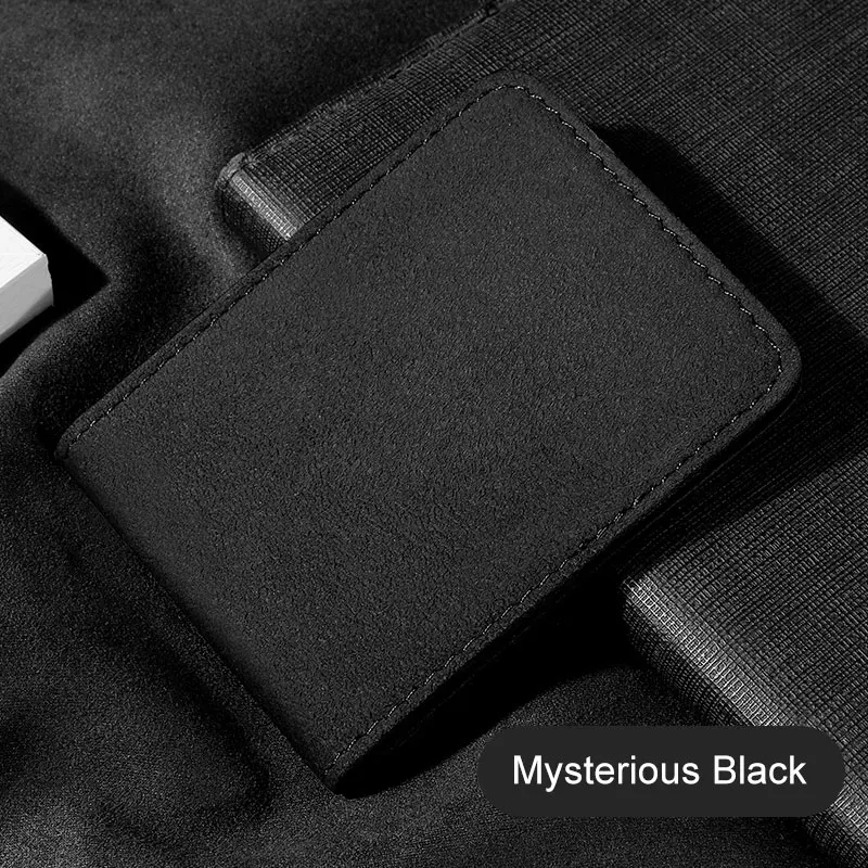2026 For Volvo Polestar 3 4 Polestar 1 2 Car Driving License Bag Suede Wallet Holder Documents Case ID Card Purse Bag Accessorie