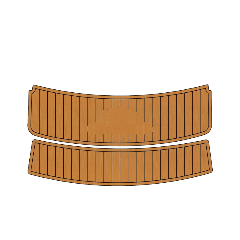 Boat EVA Foam Faux Teak Deck Floor Mat for 2005 Chaparral 180 SSI Cockpit swimming platform SeaDek Self Adhesive